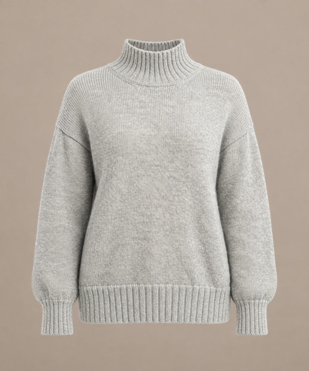 DOROTHEE high neck alpaca sweater